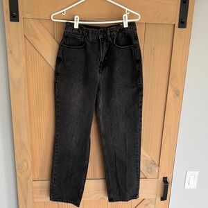 Good American Duster Straight Leg Jeans